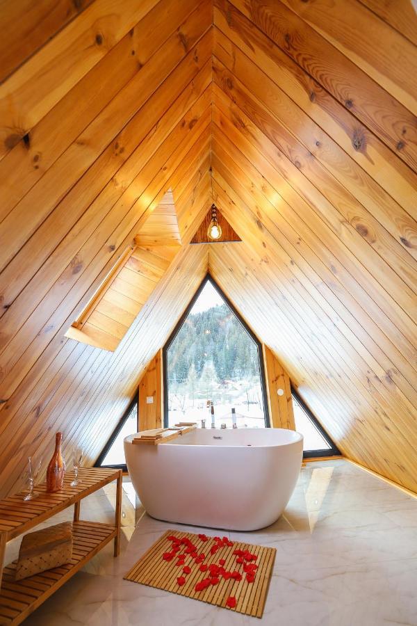 Cabana Cozy Cabin A Frame Toplita  Exterior photo