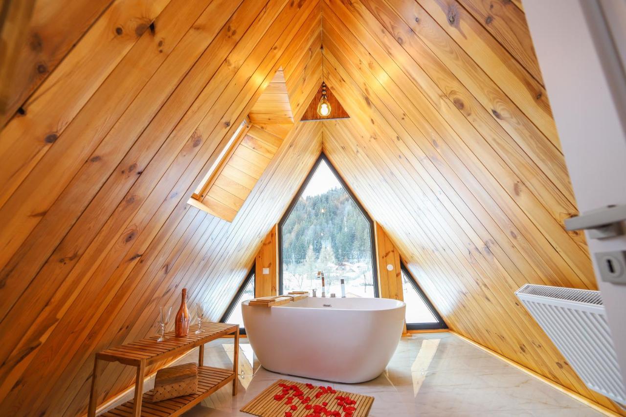 Cabana Cozy Cabin A Frame Toplita  Exterior photo