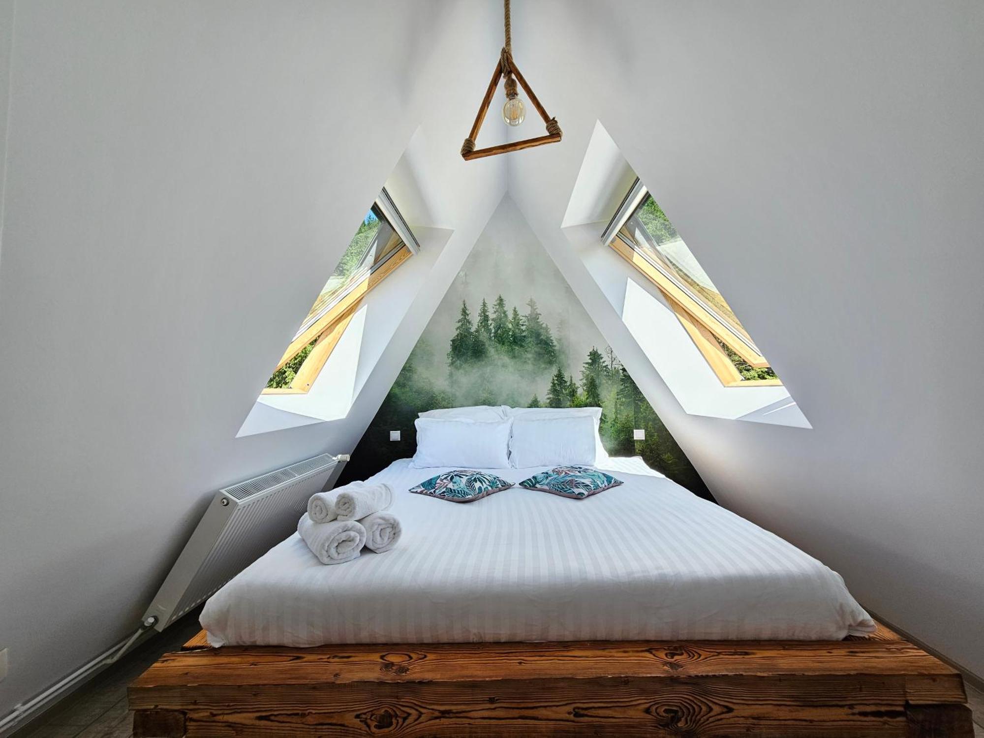 Cabana Cozy Cabin A Frame Toplita  Exterior photo