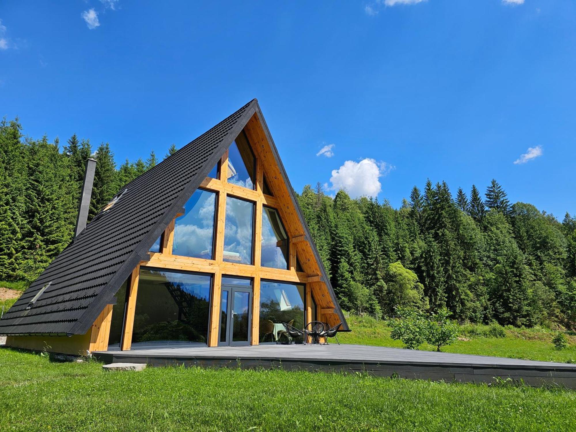 Cabana Cozy Cabin A Frame Toplita  Exterior photo