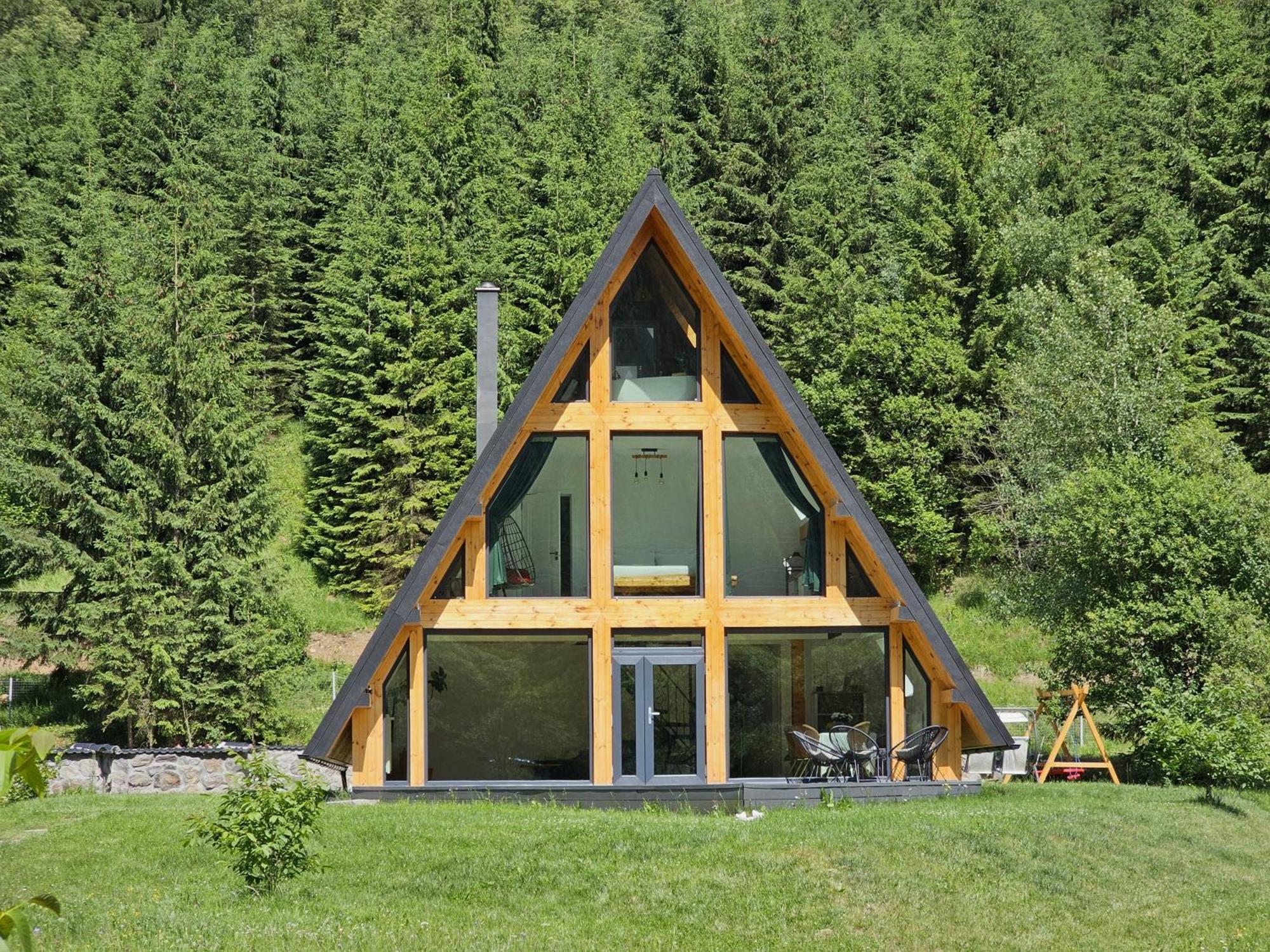 Cabana Cozy Cabin A Frame Toplita  Exterior photo