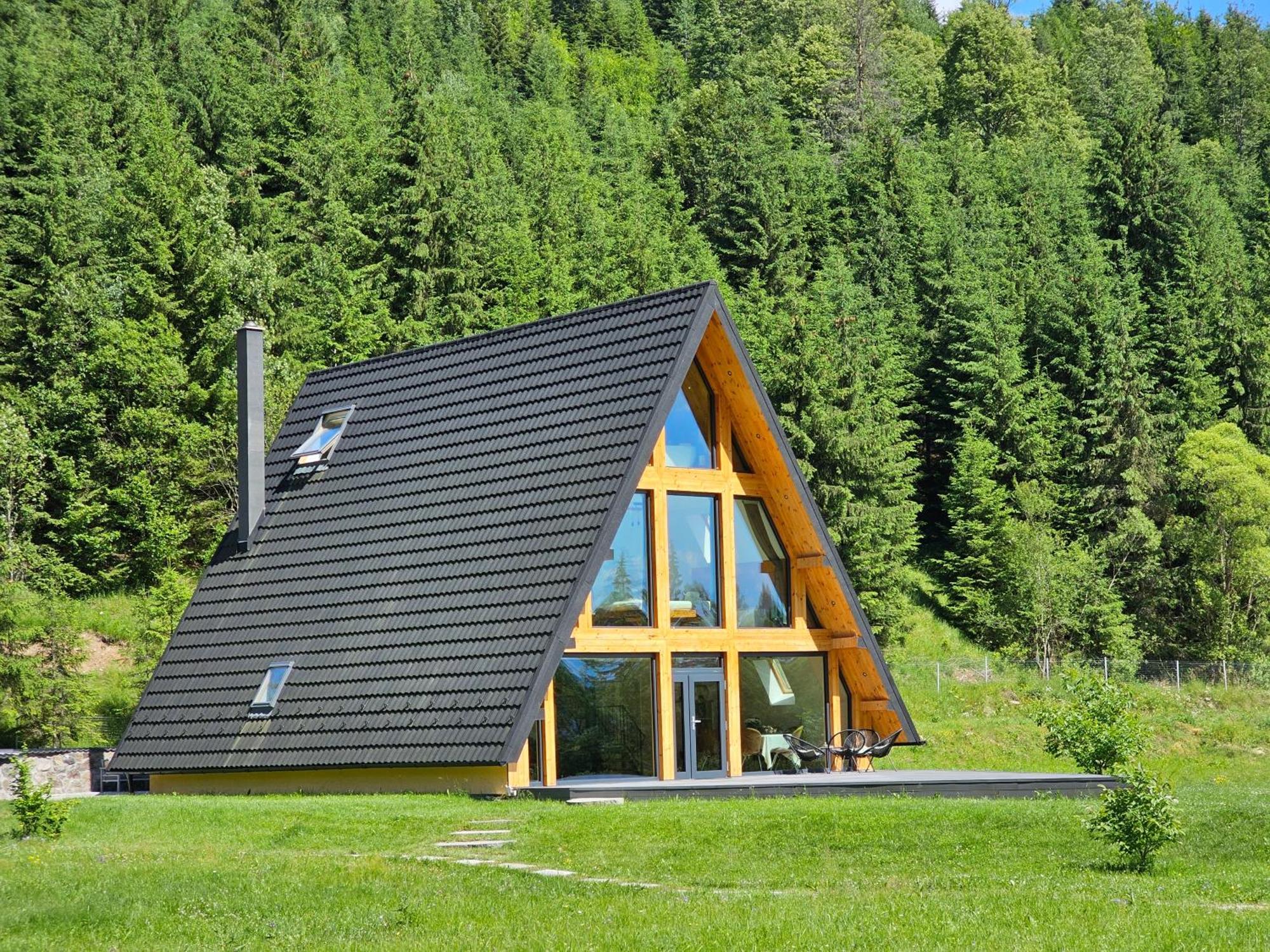 Cabana Cozy Cabin A Frame Toplita  Exterior photo