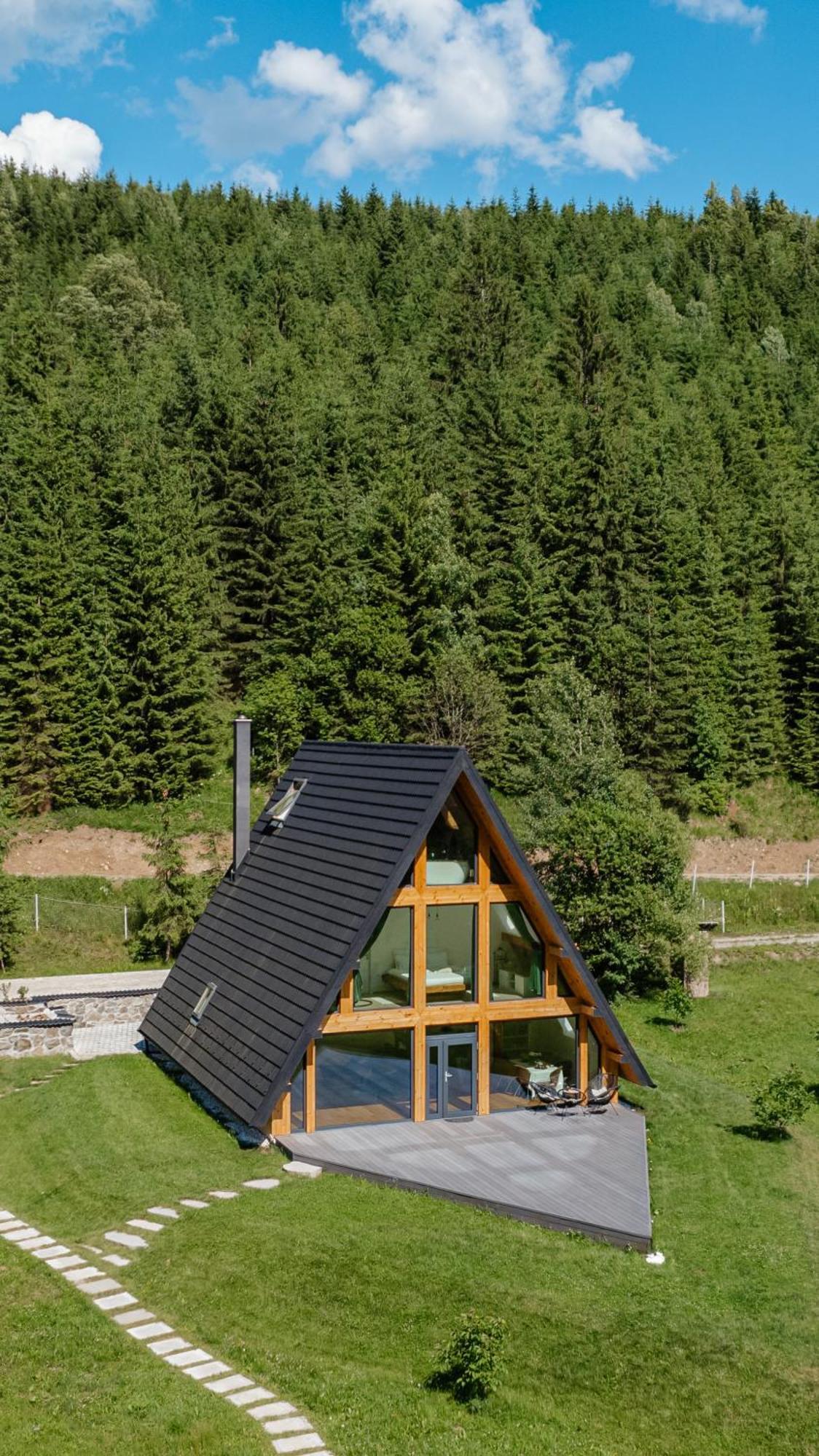 Cabana Cozy Cabin A Frame Toplita  Exterior photo