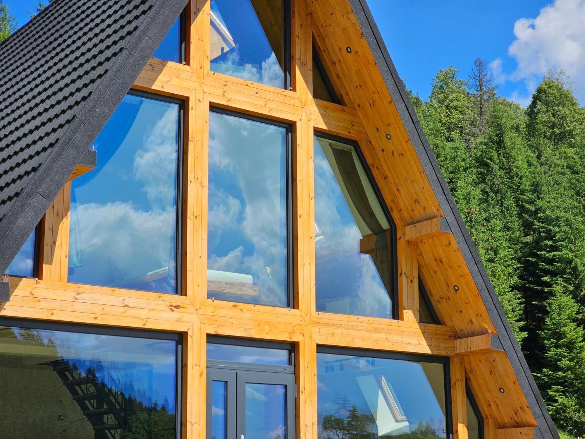 Cabana Cozy Cabin A Frame Toplita  Exterior photo